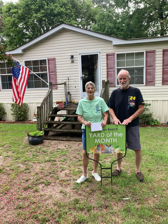 307 Chowan Trail - Julia & Roy Hood - May 2026 Yard of the Month