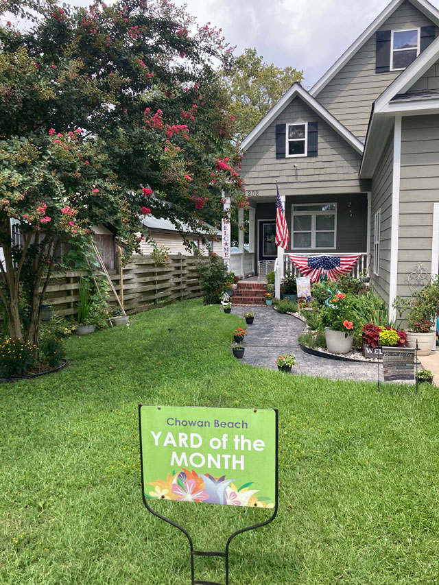 202 Chowan Trail - Bill Day & Alice Zoas - June 2026 Yard of the Month